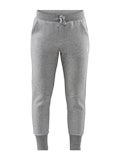 District crotch sweat pants W - Grey