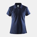 Polo Shirt Pique Classic W - Marinblå