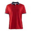 Noble Polo Pique Shirt M - Red