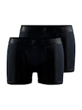 CORE DRY Boxer 3-Inch 2-pack M - Black