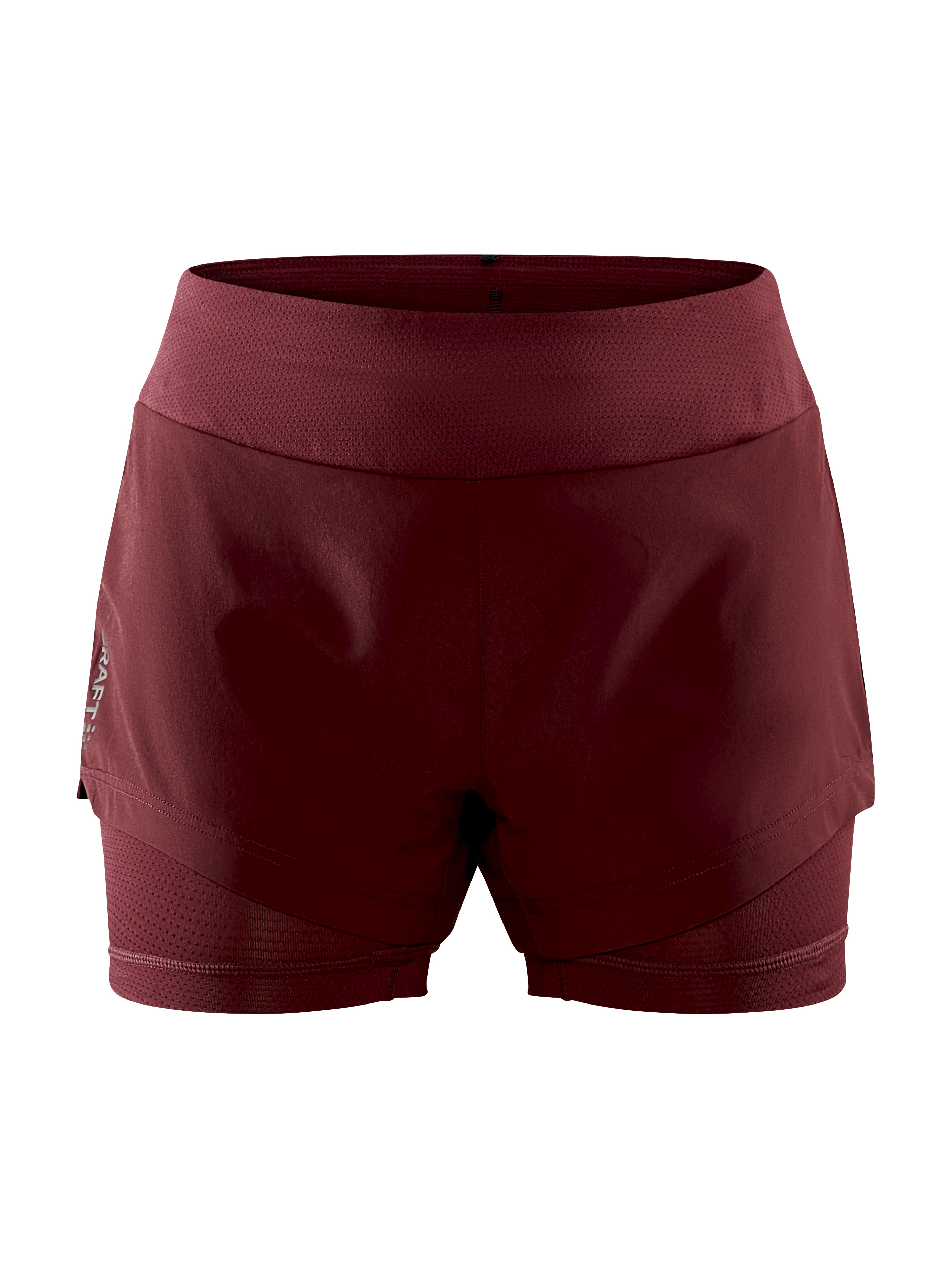 ADV Essence 2-in-1 Shorts W - Red | Craft Sportswear