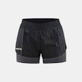 CTM Distance 2in1 Shorts W - Black