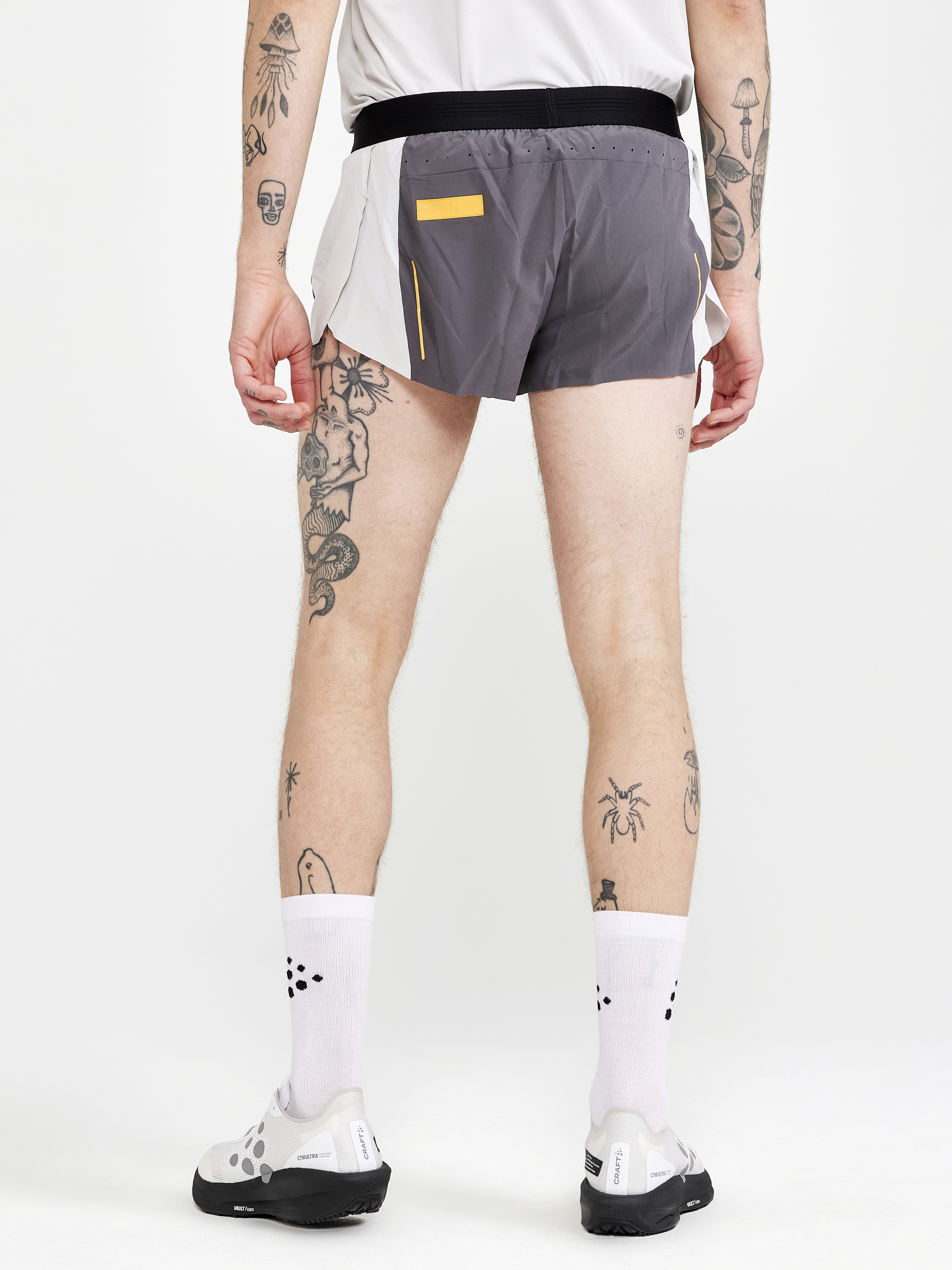 - Grey M PRO Shorts Sportswear Craft Hypervent | Split
