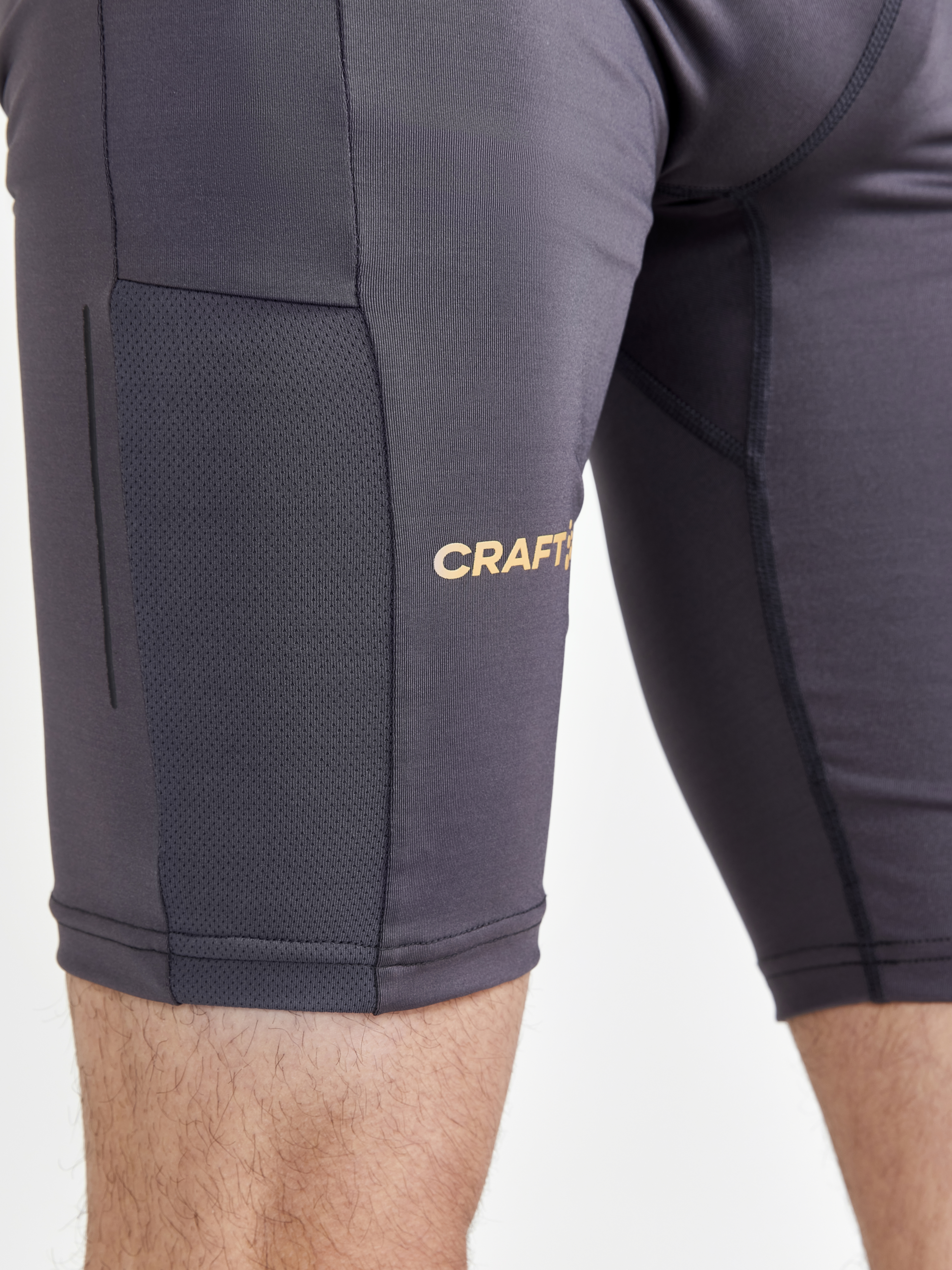 Grey Craft Tights M Short Sportswear PRO | - Hypervent