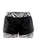 Dazzle Camo 2in1 Shorts - Black