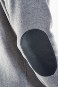 Noble Zip Jacket Heavy Knit fleece M - Grey