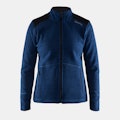 Noble Zip Jacket Heavy Knit fleece W - Navy blue