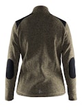 Noble Zip Jacket Heavy Knit fleece W - Grå