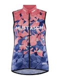 Team Mustasch Wind Vest W - Navy blue