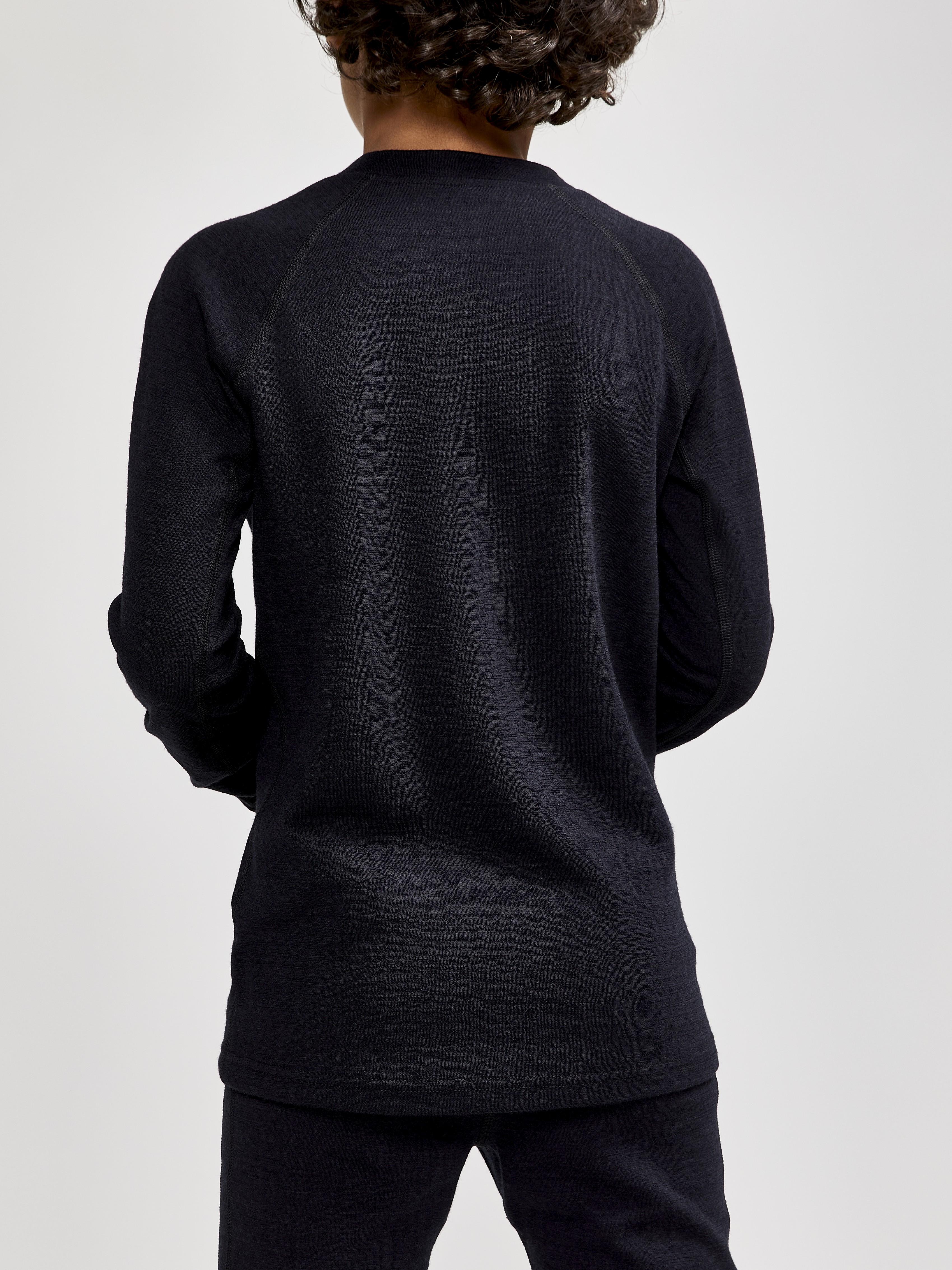 Craft JR Sportswear | ADV Wool Nordic Black LS -