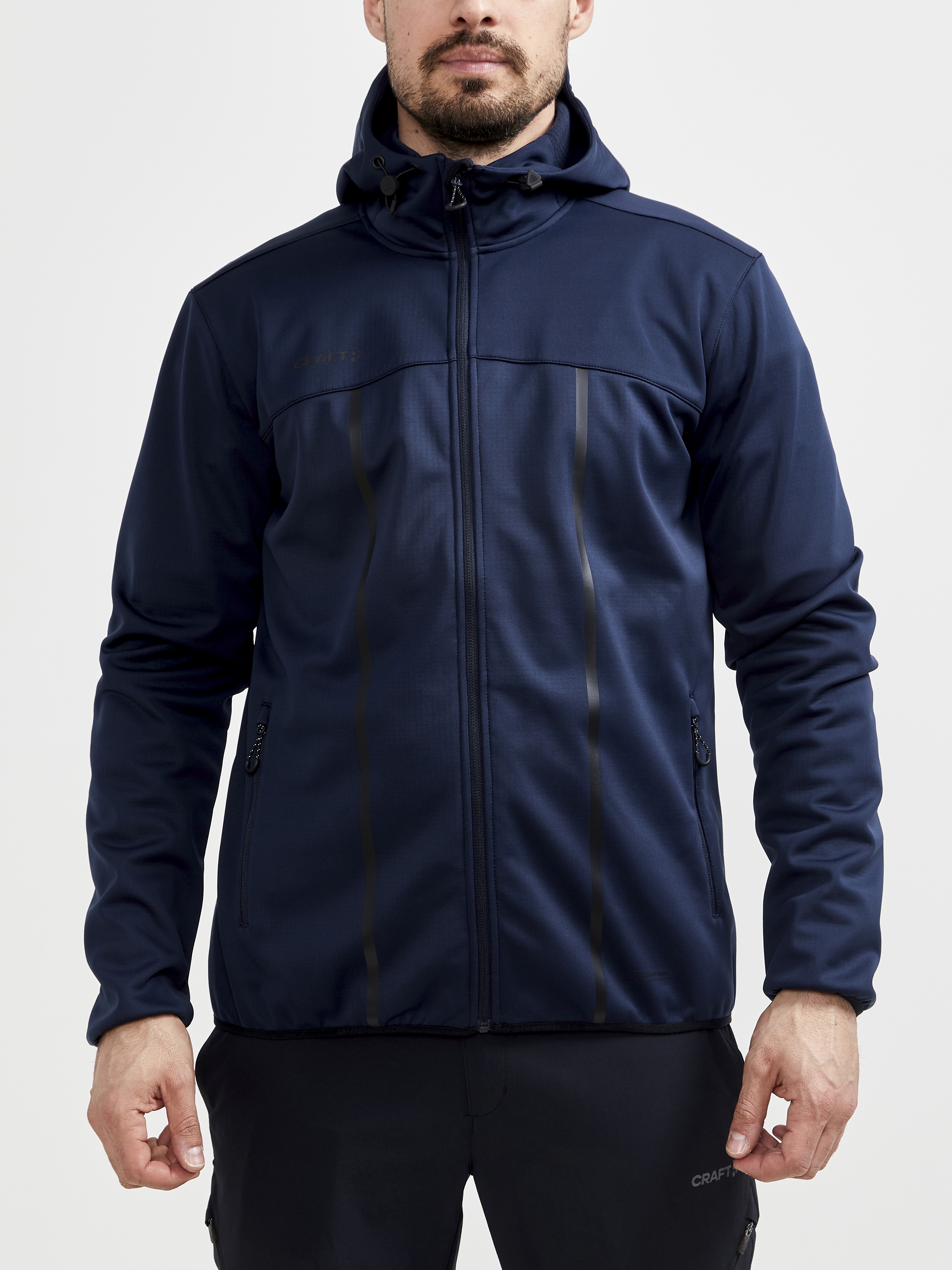 ale En effektiv løn ADV Explore Soft Shell Jacket M - Navy blue | Craft Sportswear
