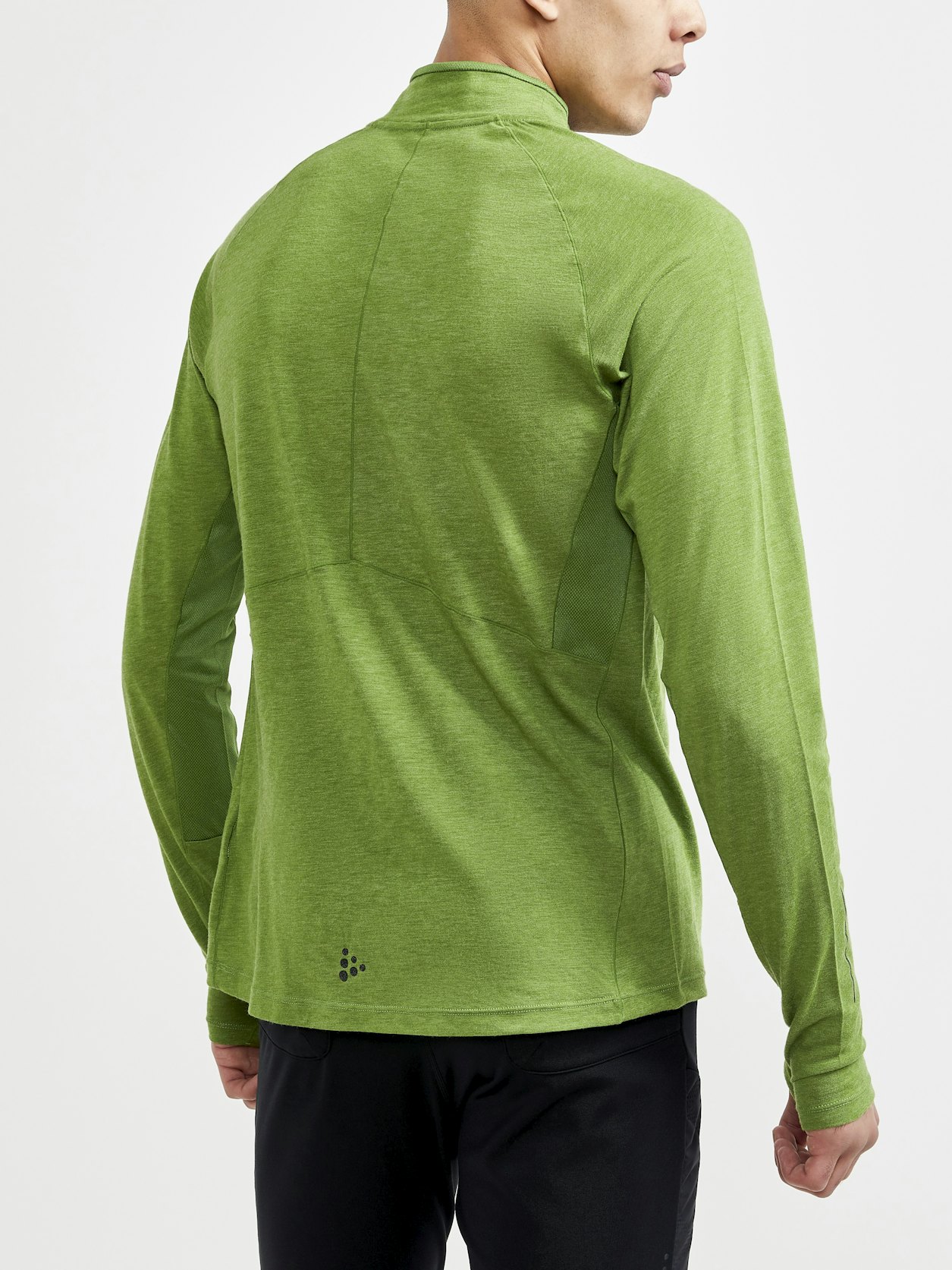 LS M Tee Sportswear Wool SubZ 2 Green Craft | ADV -