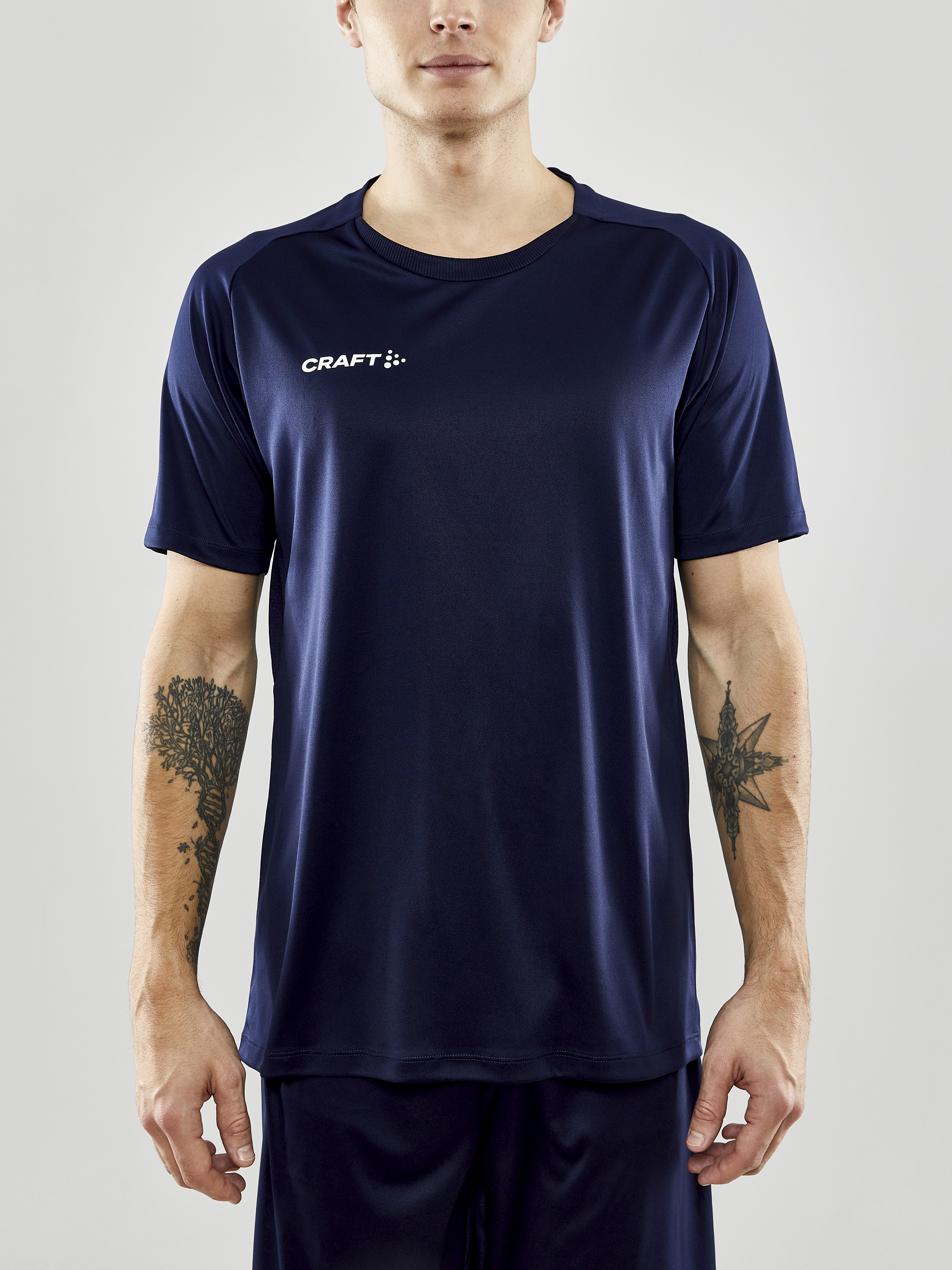 Evolve Tee M - Navy blue | Craft Sportswear