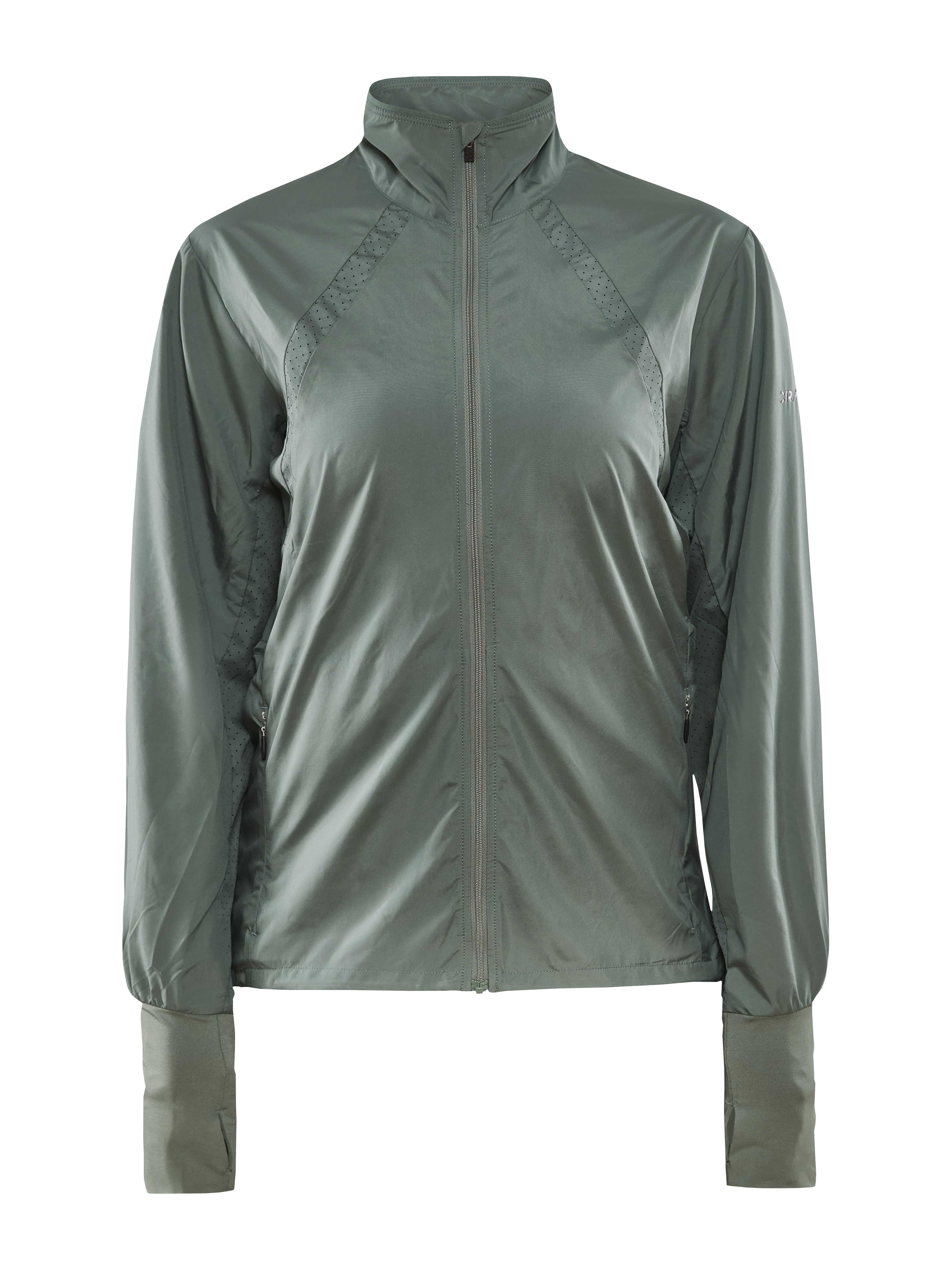 ADV Essence Wind Jacket W - Green | Craft Sportswear