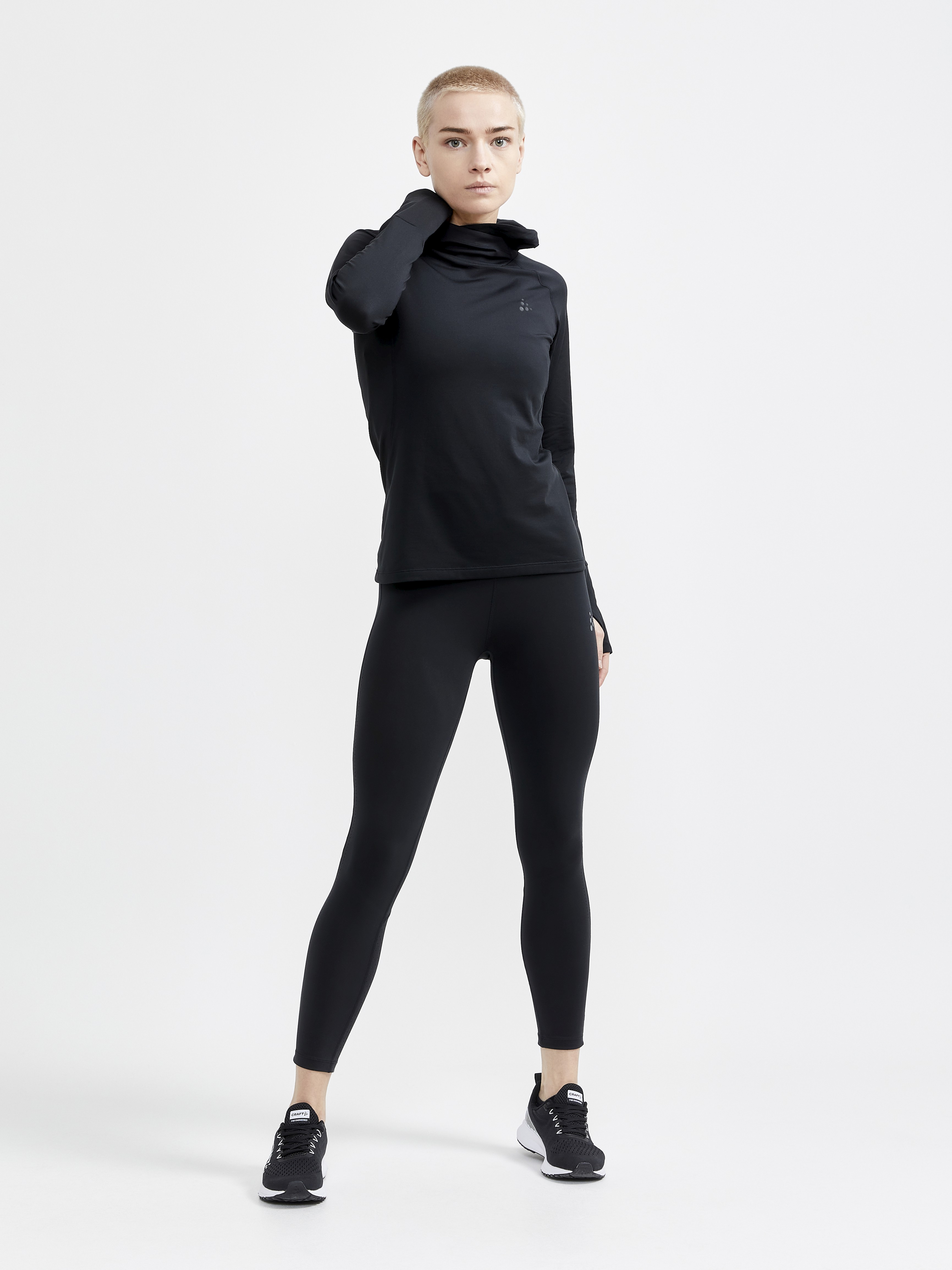 ADV Charge Hooded Sweater W - Black | Craft Sportswear