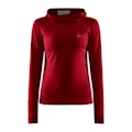 ADV Charge Hooded Sweater W - Red