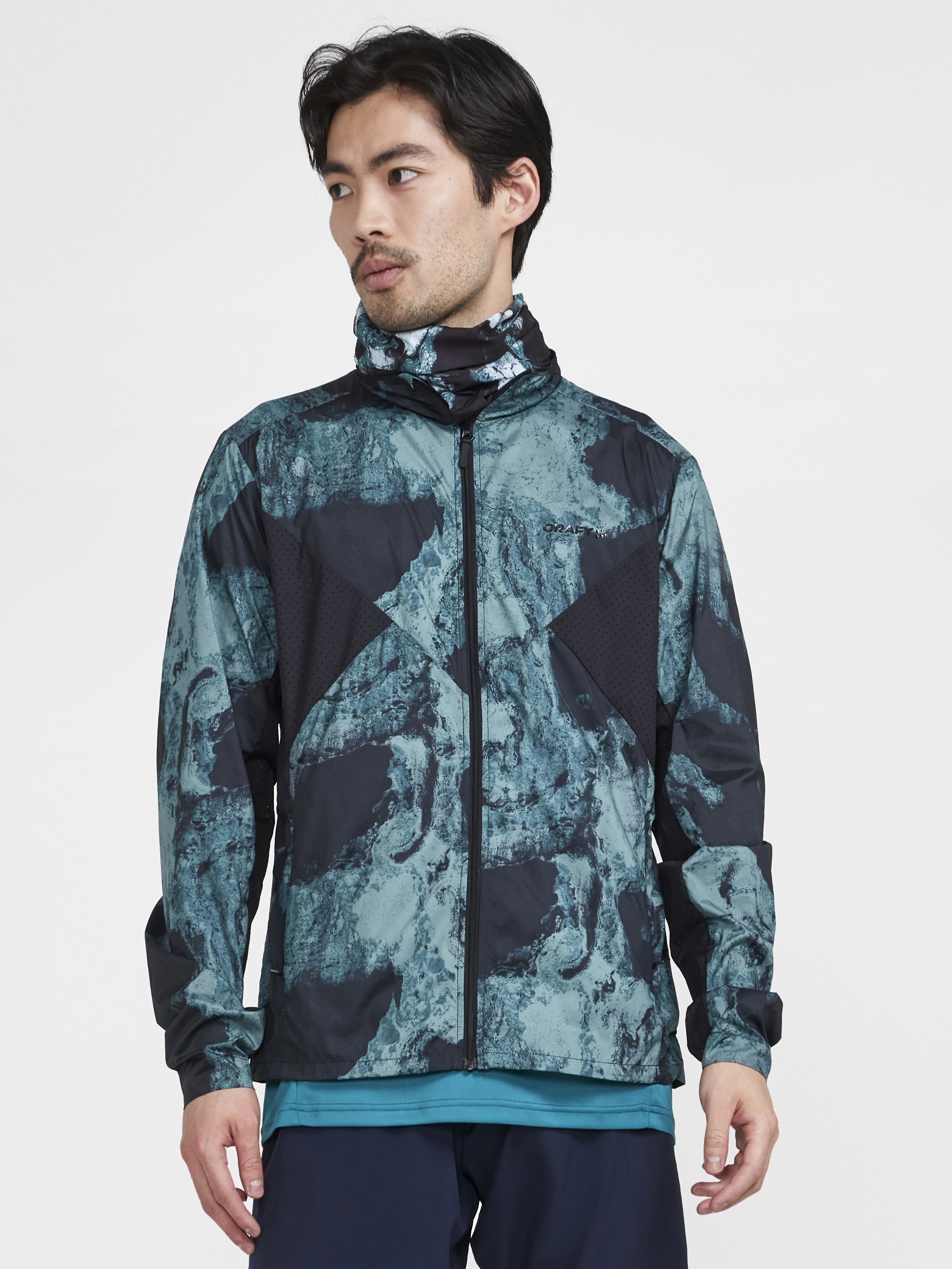 ADV Essence Wind Jacket M - Green | Craft Sportswear
