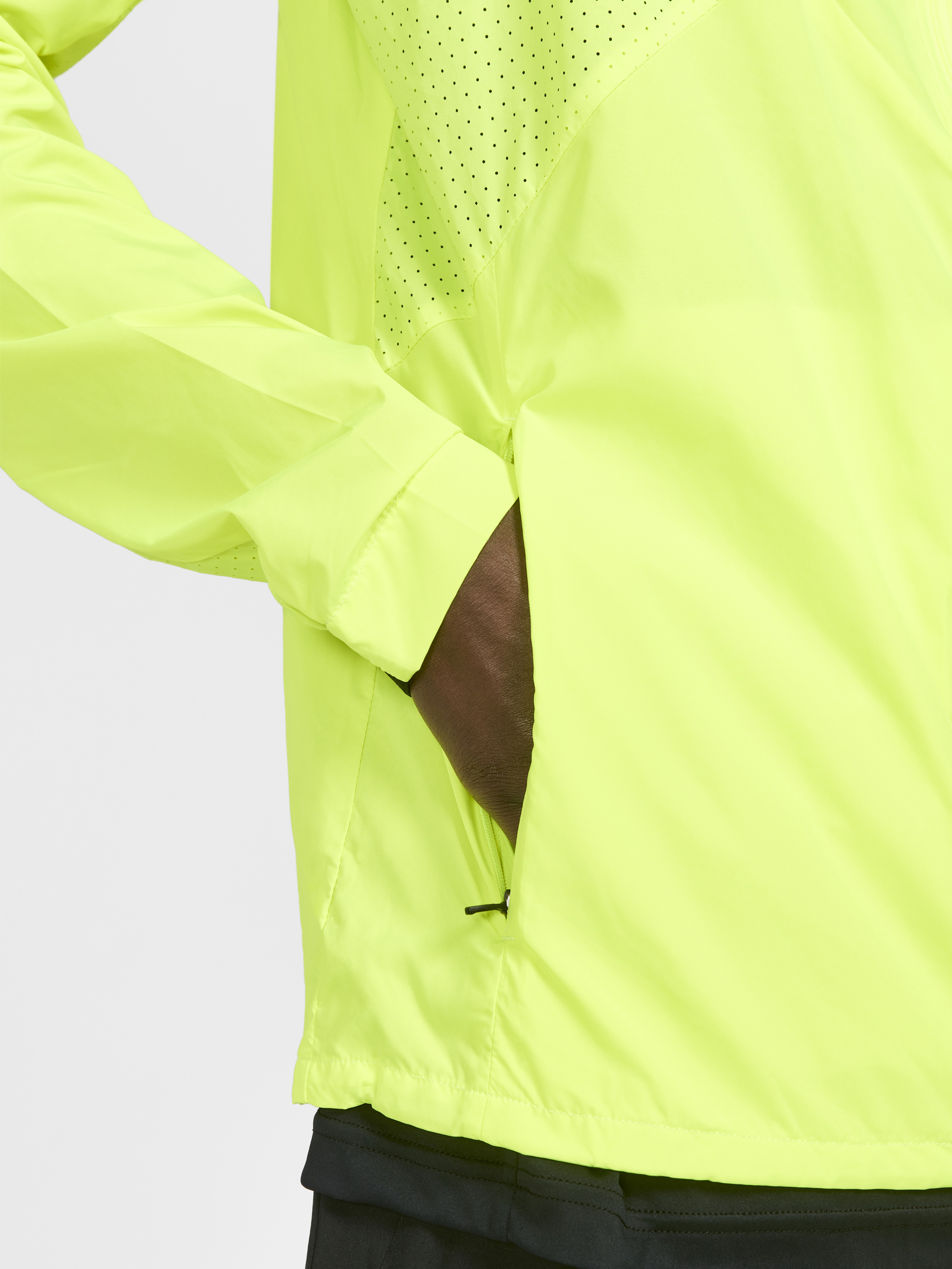 ADV Essence Wind Jacket M - Yellow | Craft Sportswear