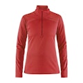 Pin Halfzip W - Red