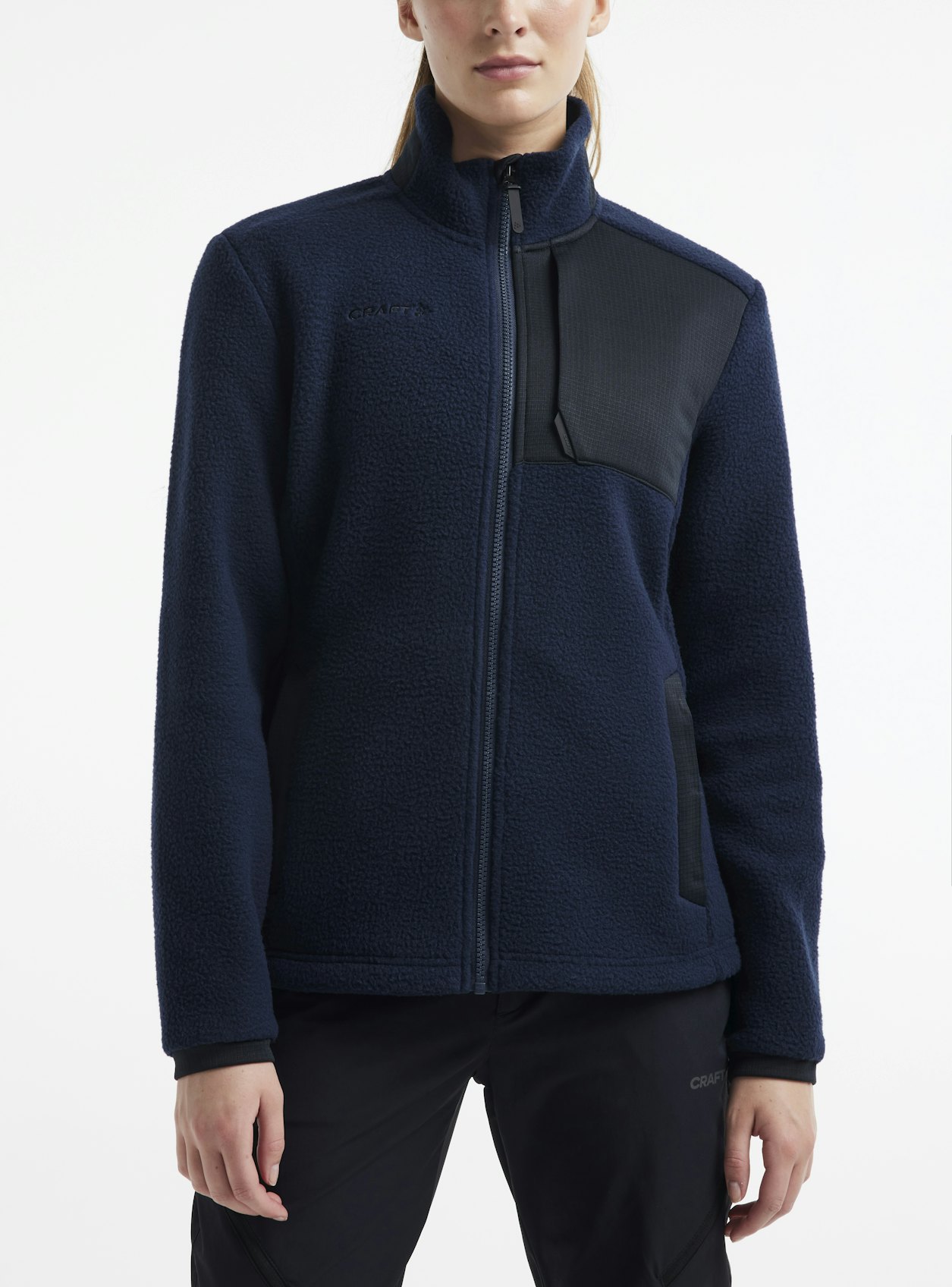 ADV Explore - Pile blue | Jacket W Fleece Craft Sportswear Navy