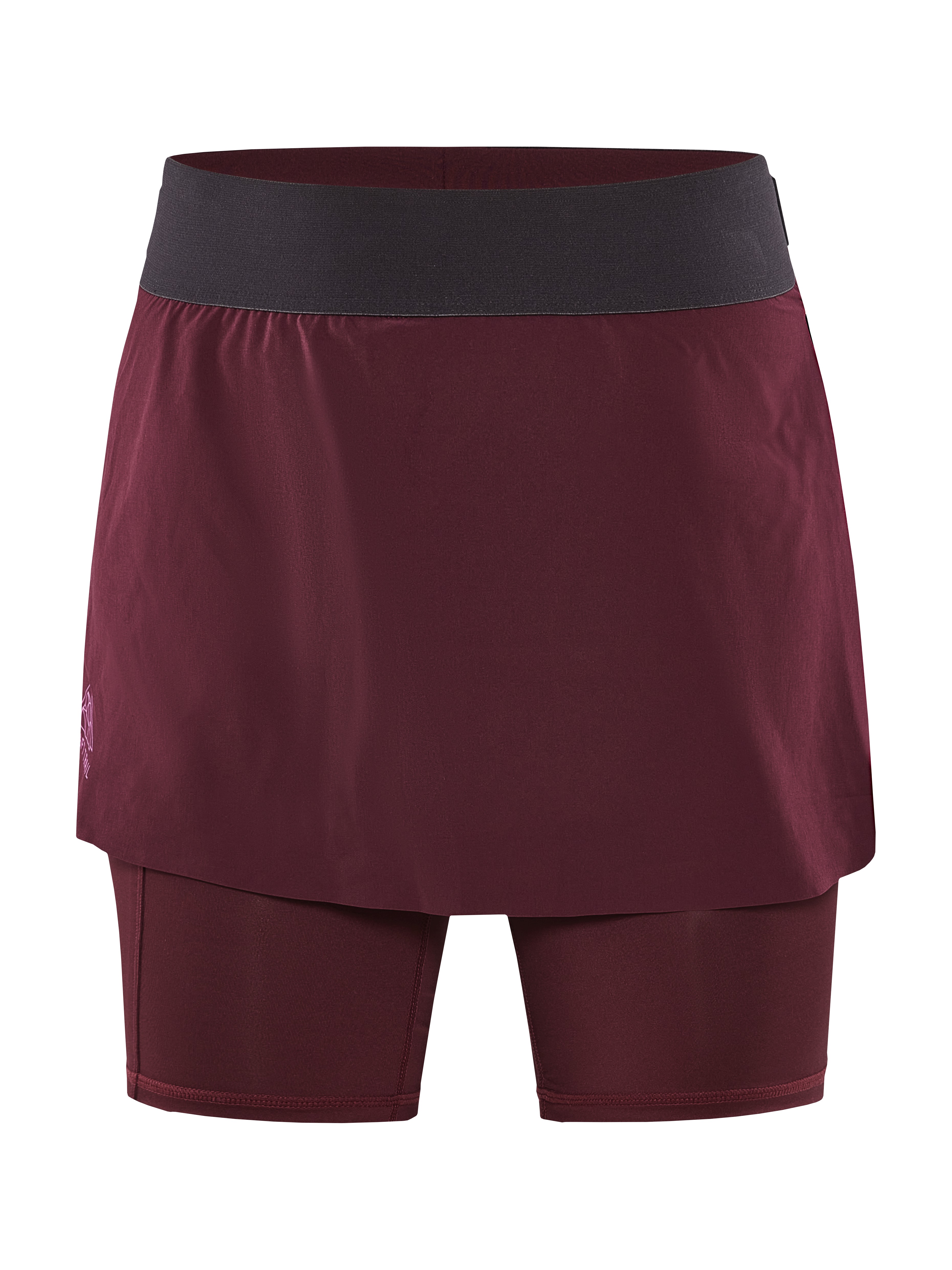 PRO Trail 2in1 Skirt W - Red | Craft Sportswear