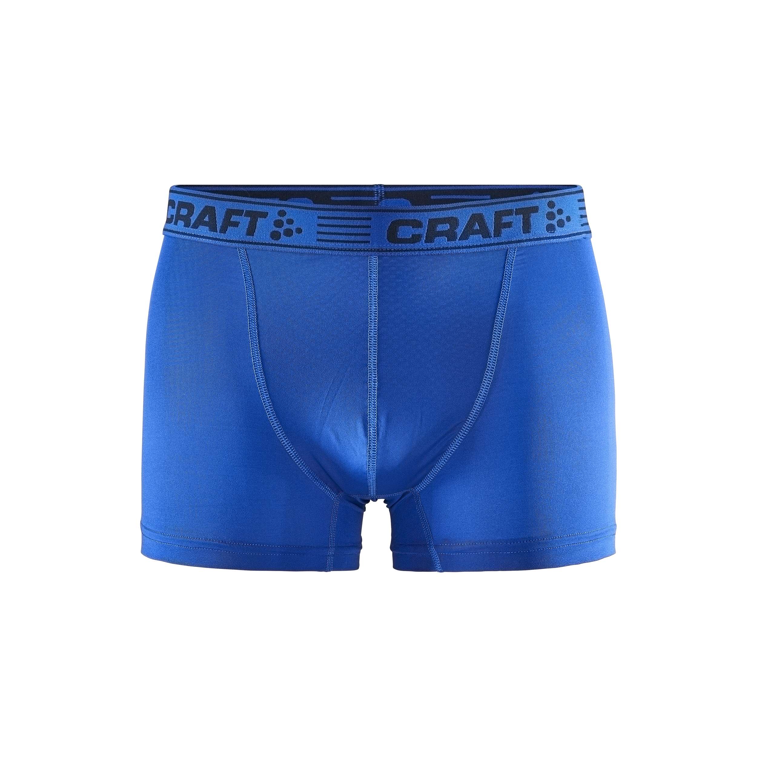Craft Mens Greatness 3 Inch Boxer Blue Sports Running Gym Breathable Lightweight 