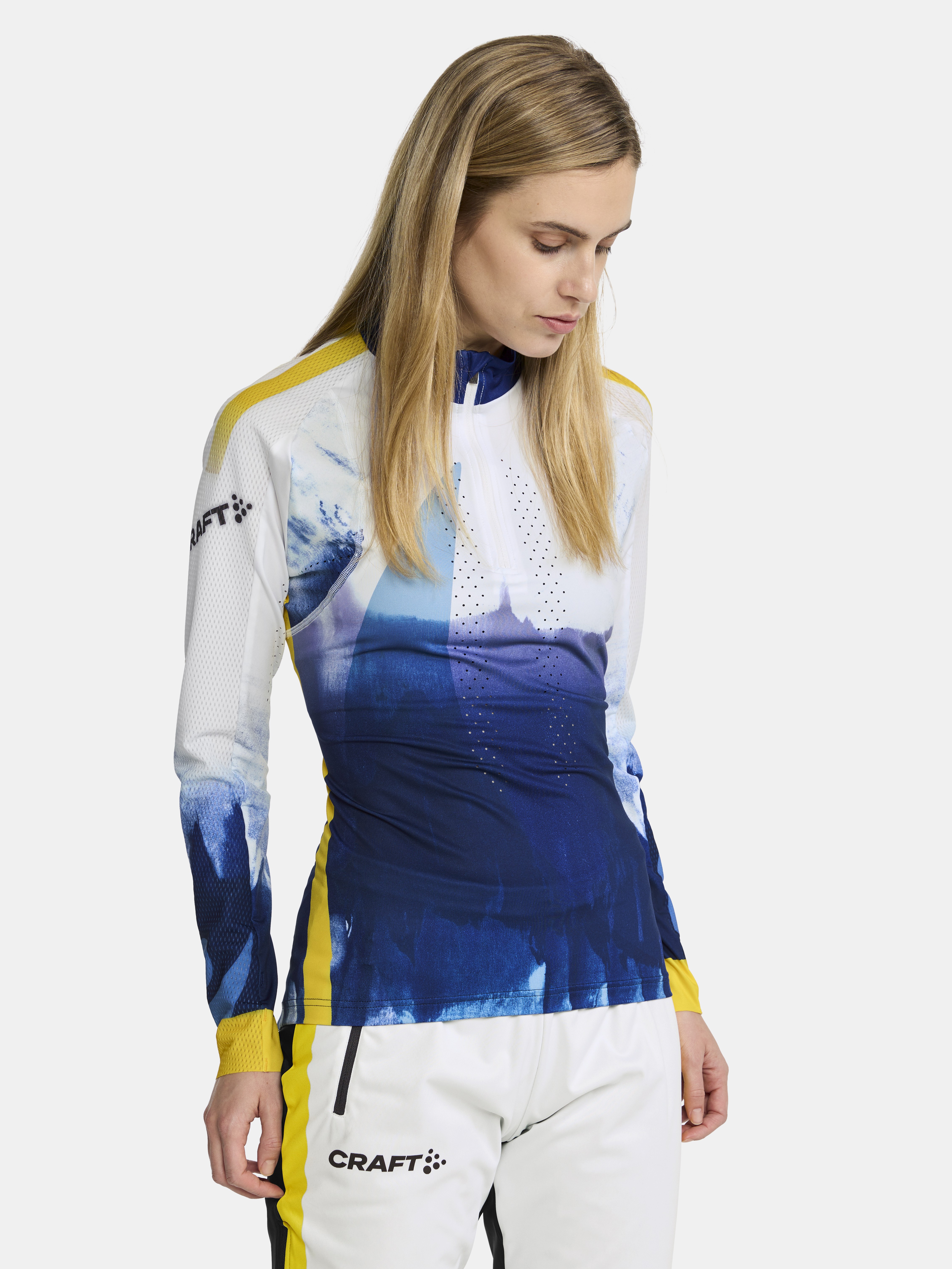 Ski Team Stratum Sew Tight - White