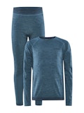 CORE Dry Active Comfort SET | Craft JR - Black Sportswear