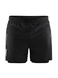 Essential 2-in-1 Shorts M - Black