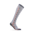 Compression Pattern Sock - Grey