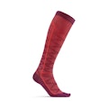 Compression Pattern Sock - Red