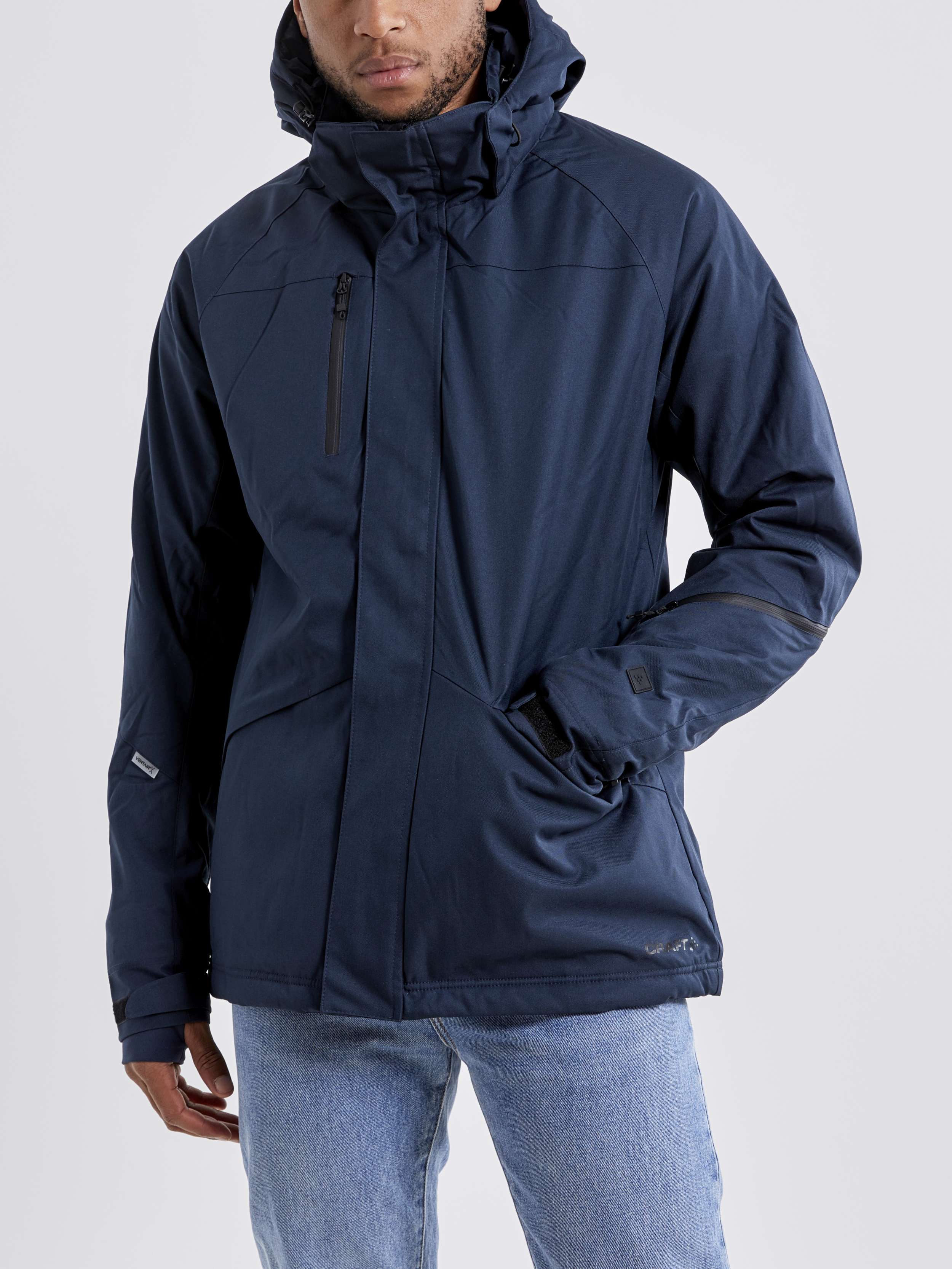 Mountain padded jacket M - Navy blue | Craft Sportswear