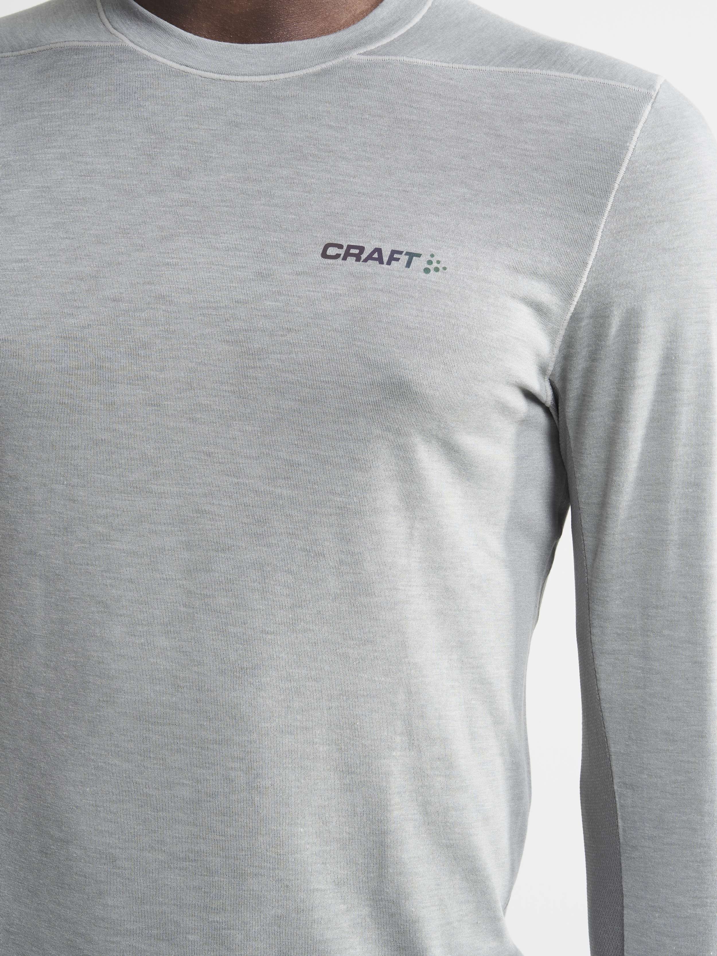 SubZ LS Wool Tee M - Grey | Craft Sportswear