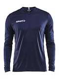 Squad Jersey Solid LS M - Navy blue