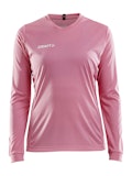 Squad Jersey Solid LS W - Pink