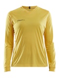 Squad Jersey Solid LS W - Yellow