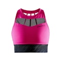 Charge Cropped Mesh Singlet W - Rosa