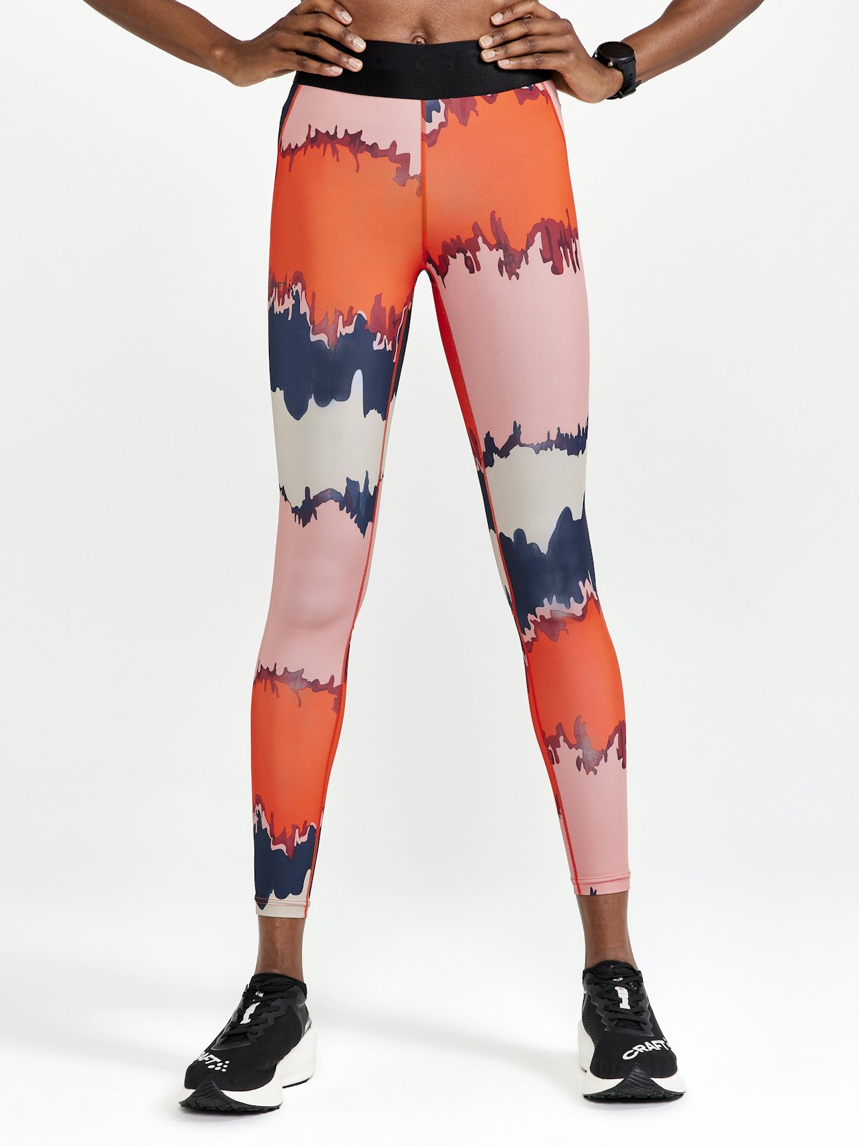 Essence Craft Core Sportswear | - Tights W Orange
