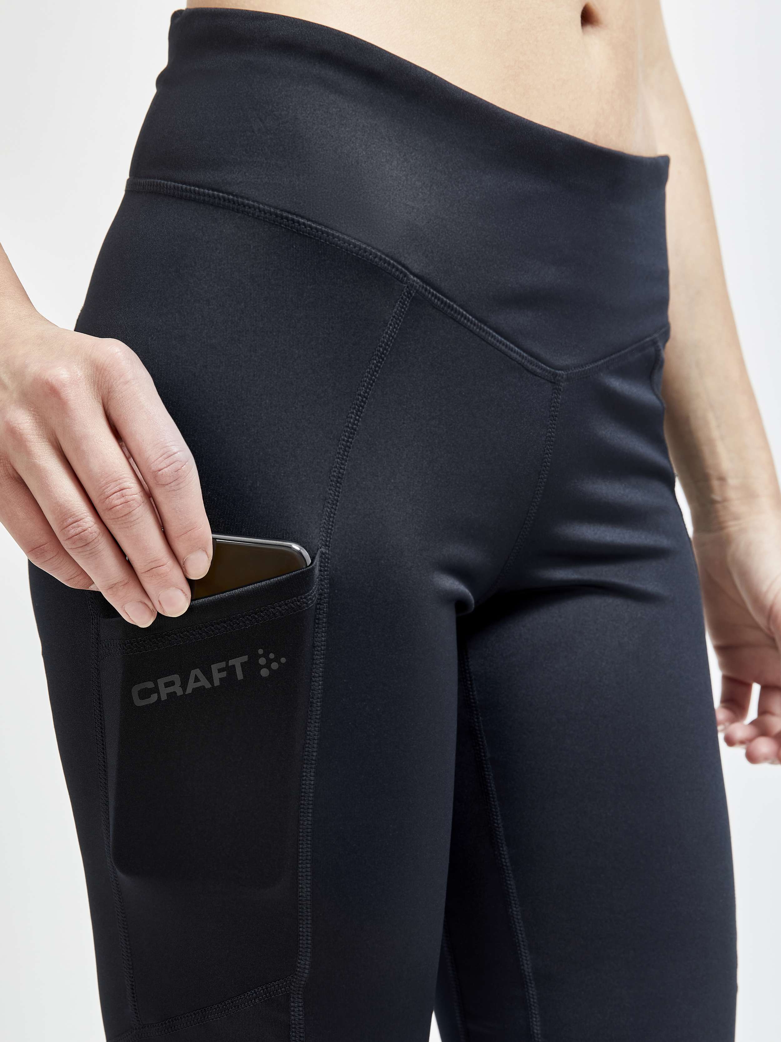 ADV Essence Capri Tights W - Black | Craft Sportswear