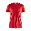 Core Essence SS Mesh Tee M - Red