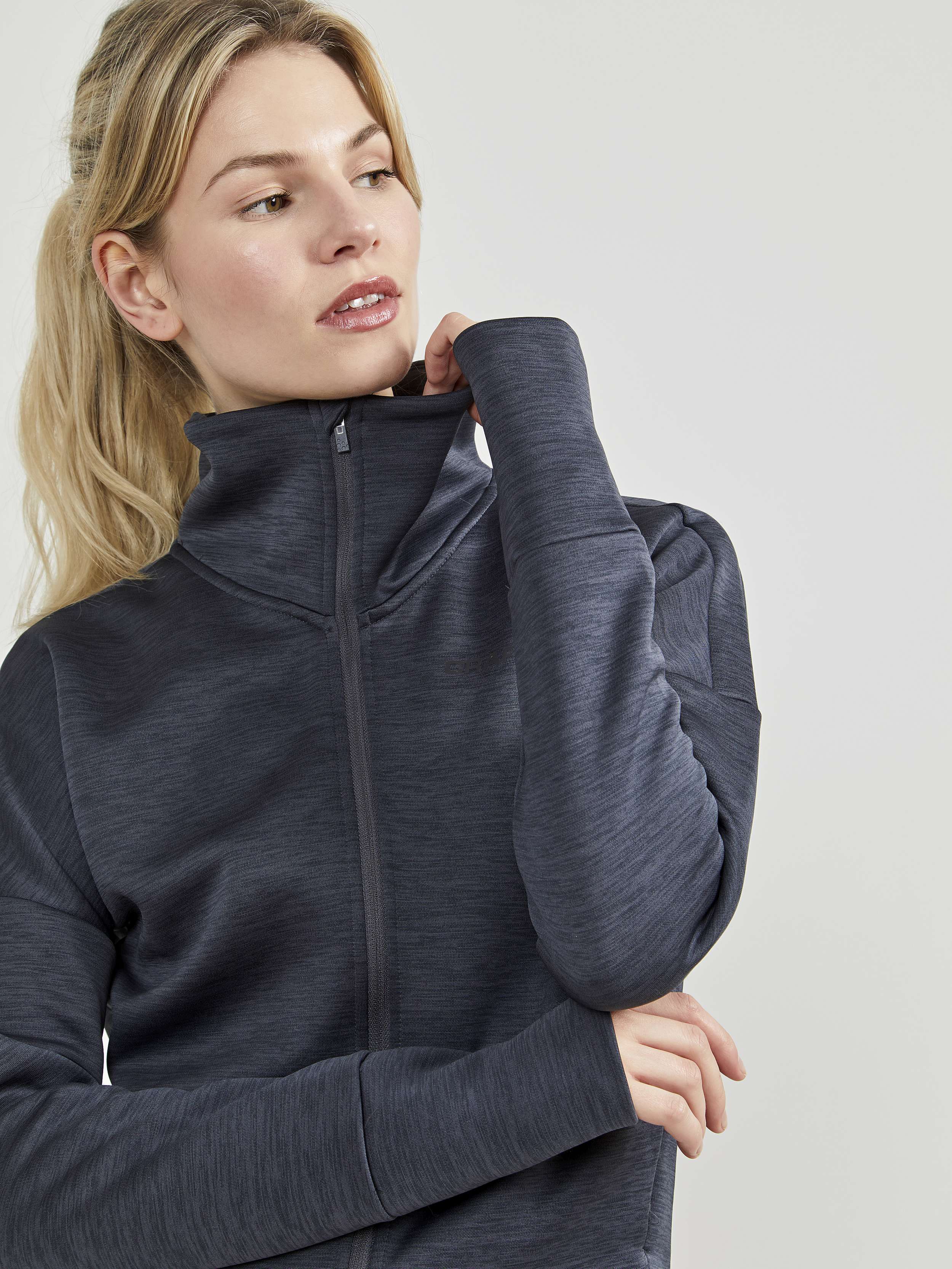 Jacket Sweat - Charge ADV Grey W | Craft Sportswear