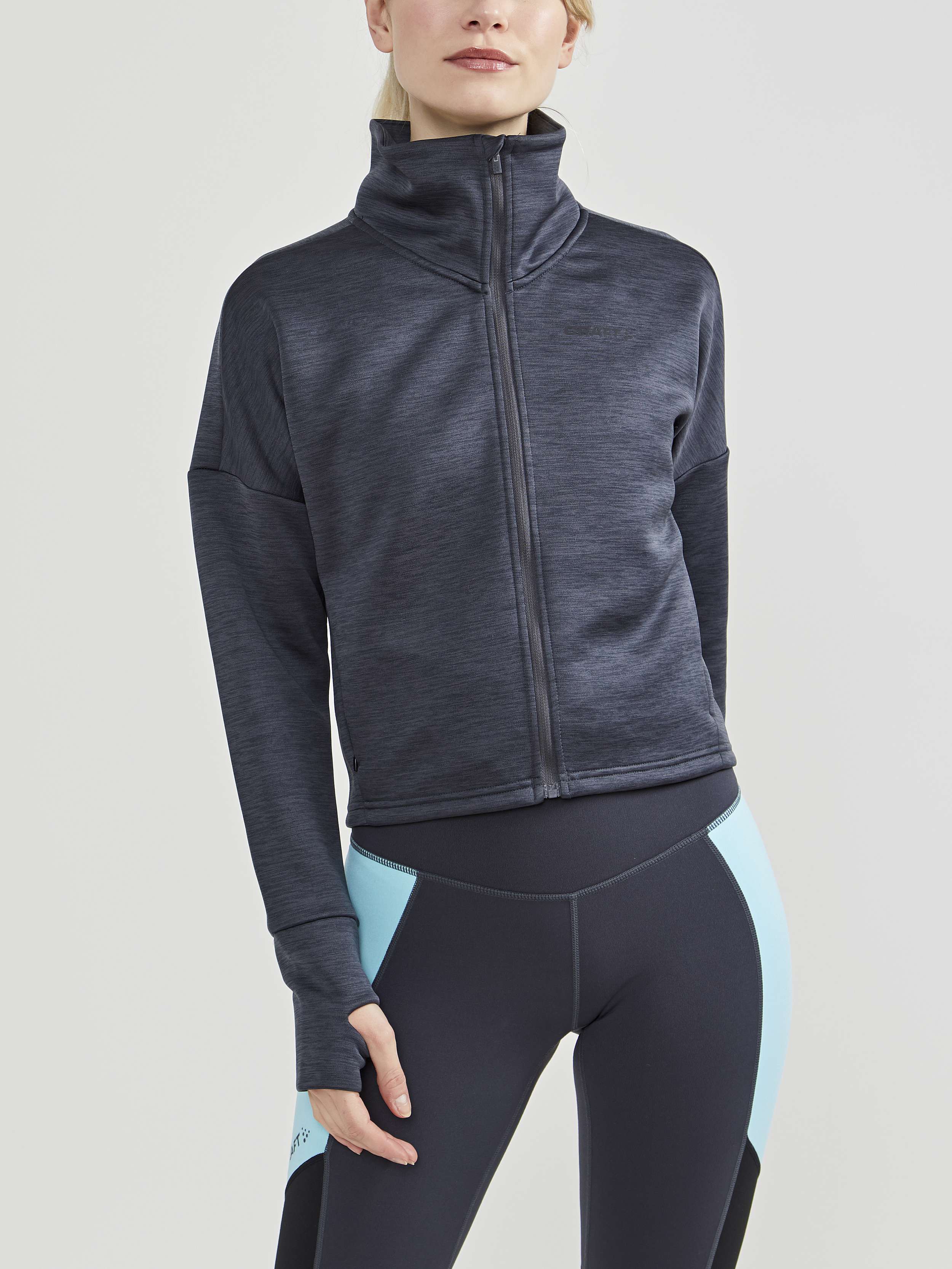ADV Charge Sweat Jacket W Craft Sportswear | Grey 
