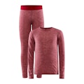 CORE Wool Merino Set Jr - Pink