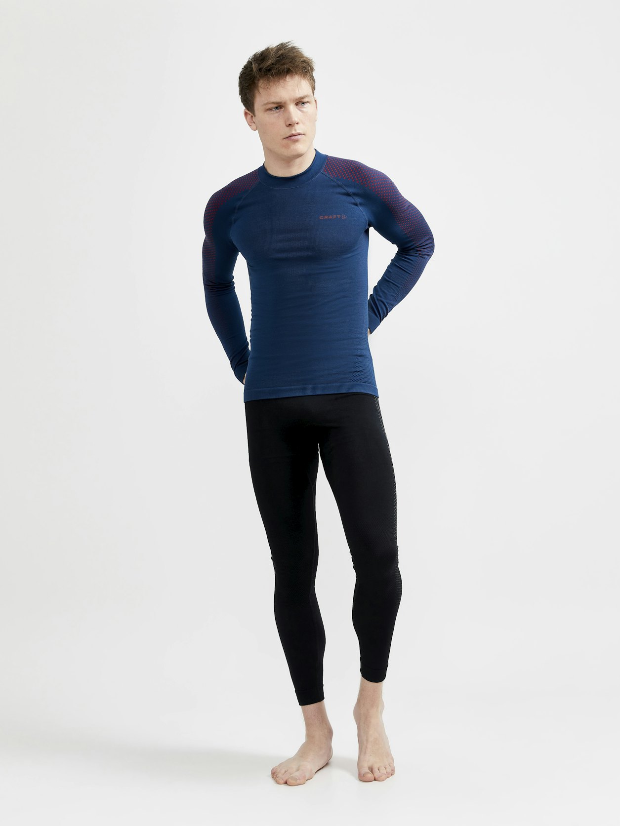 Fuseknit ADV - Craft LS M | Intensity blue Navy Sportswear Warm