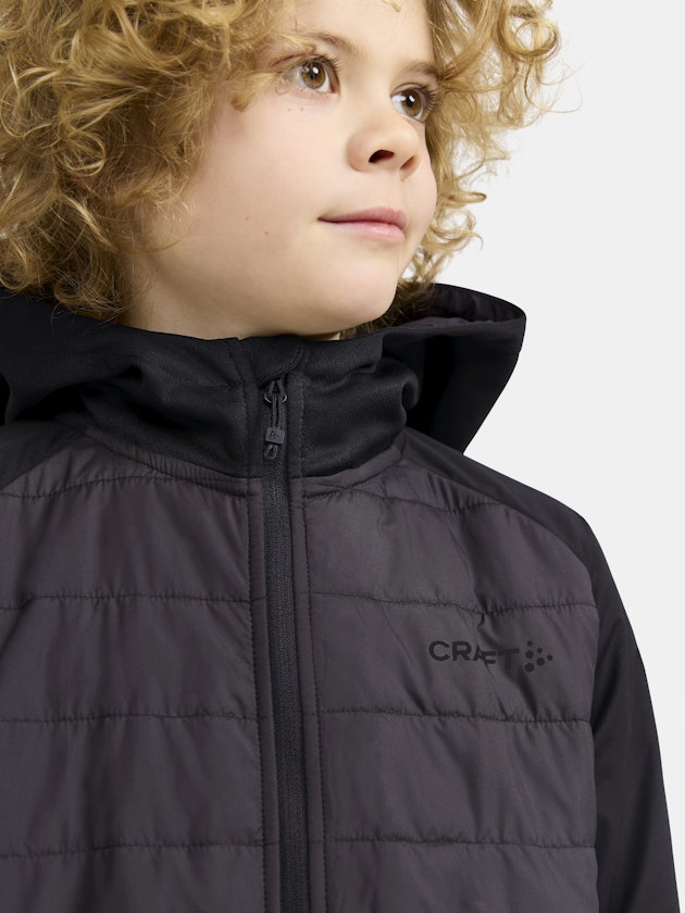 ADV Insulate XC Hood Jacket Jr - Black | Craft Sportswear