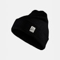 Core Rib Knit Hat - Black
