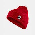 Core Rib Knit Hat - Röd