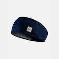 Microfleece shaped headband - Navy blue